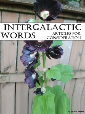 cover image of Intergalactic Words